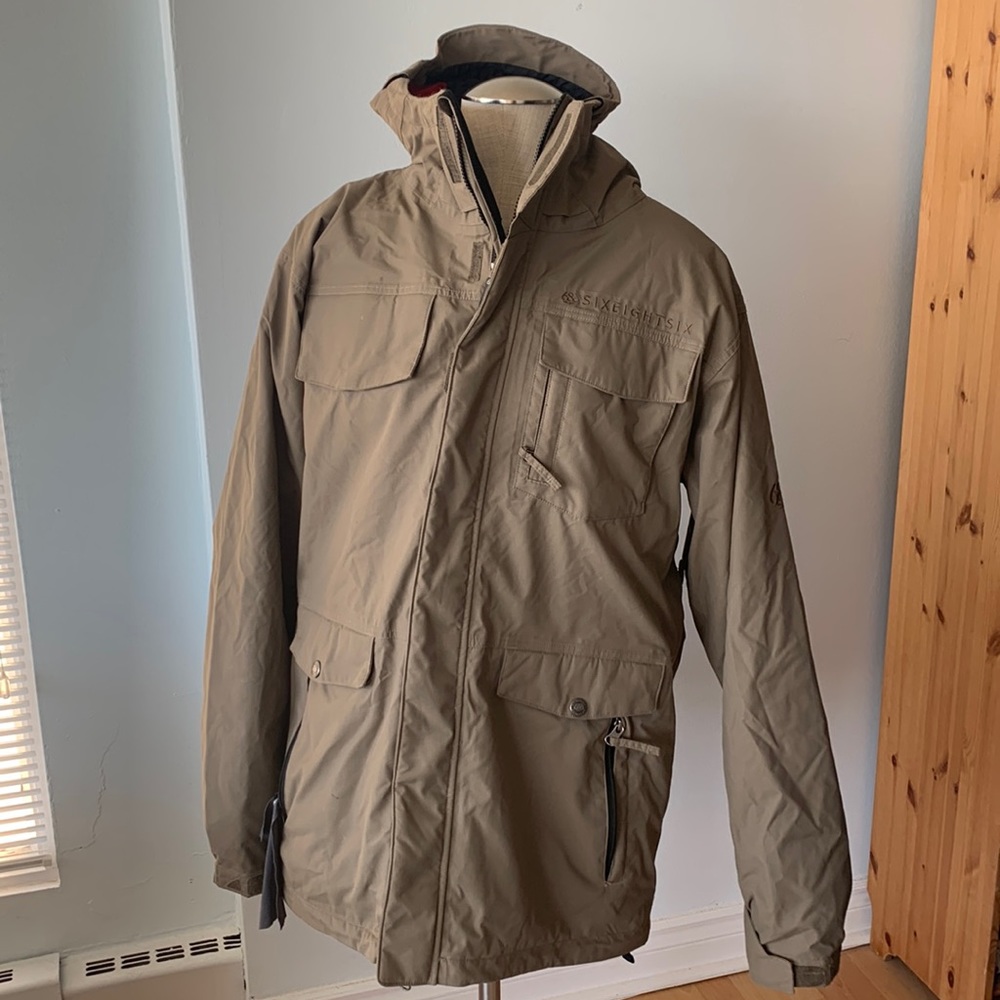 Men’s 686 snowboard jacket, 3 in 1, size L